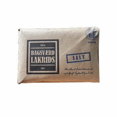Bagsværd lakrids plade salt håndlavet lakrids