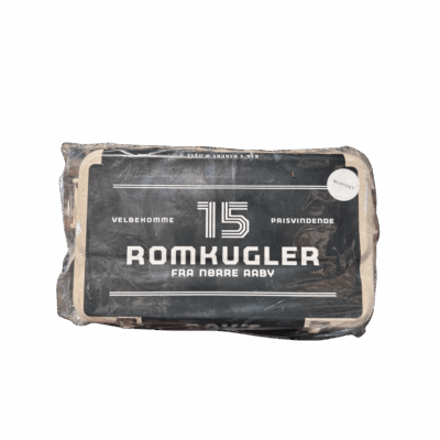 Bak’s romkugler fra Nr. Åby, 15 blandet