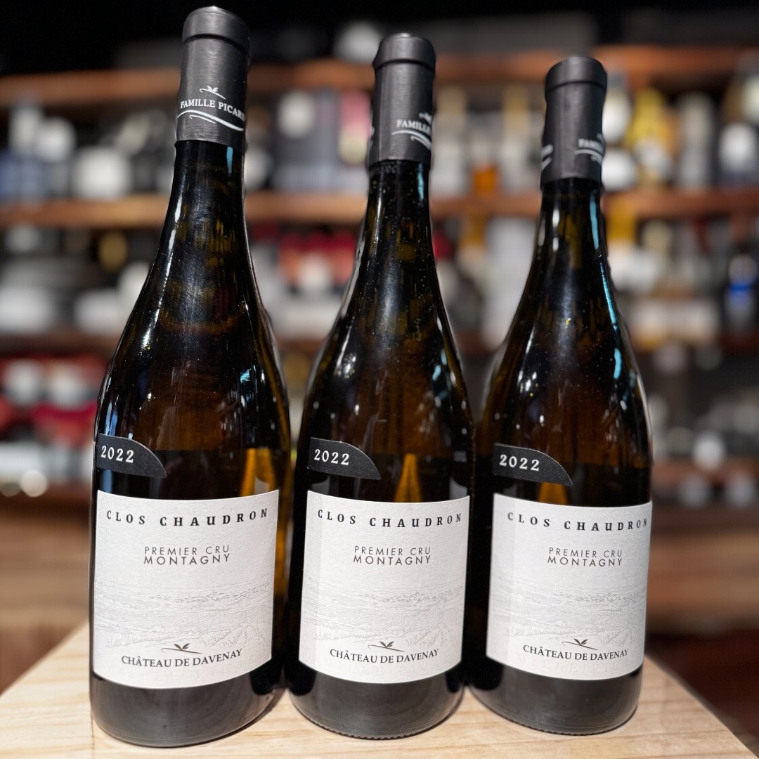 Chateau de Davenay Montagny Premier Cru Clos Chaudron 2022 blanc Bourgogne
