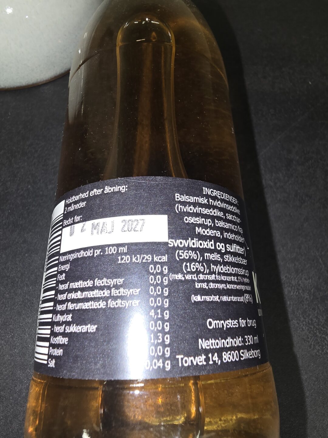 Kudsk balsamico hyldeblomst