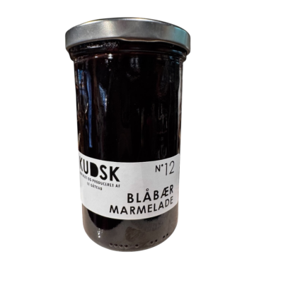 Kudsk marmelade med blåbær 300 g.
