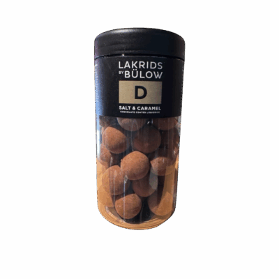 Lakrids by Bülow D salt & caramel stor bøtte