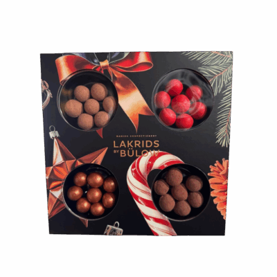 Lakrids by Bülow gaveæske 4 varianter 175 g.