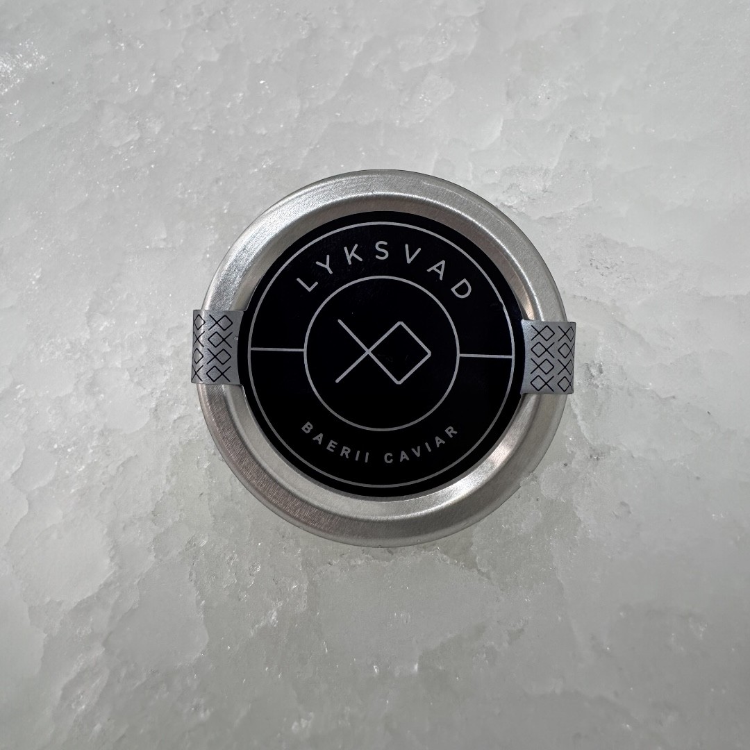 Lyksvad Baerii caviar 30 g. dåse