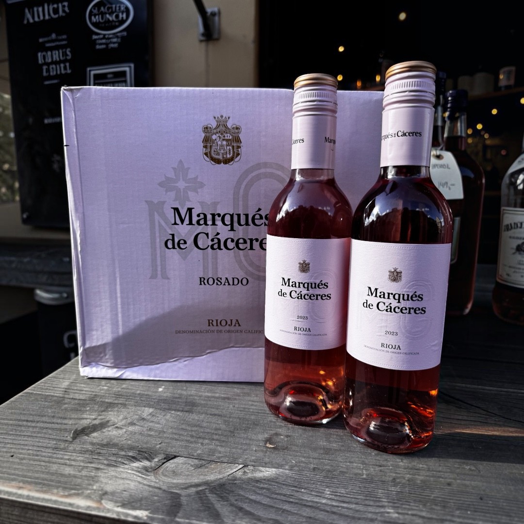 Marqués de Cáceres Rosé Rioja 0,375 cl. 12 flasker i et kolli spar 313,-