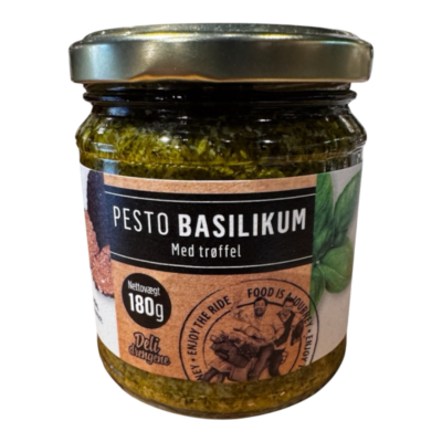 Pesto basilikum med trøffel