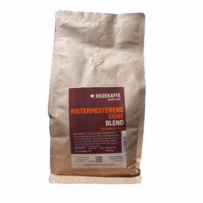 Ristemesteres egen blend. Hele bønner 500 g.