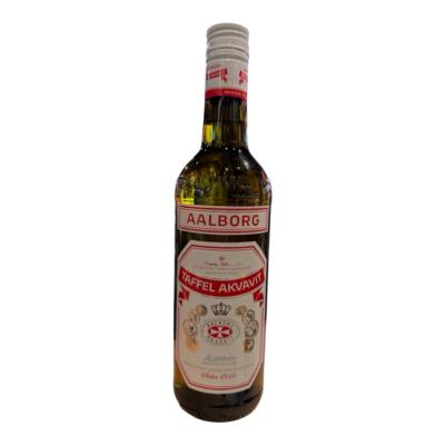 Rød Aalborg Taffel Akvavit