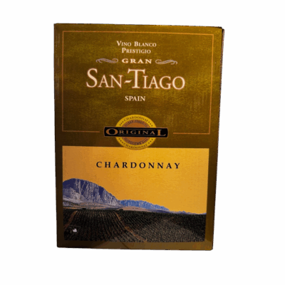 San Tiago spansk Chardonnay 3 liter