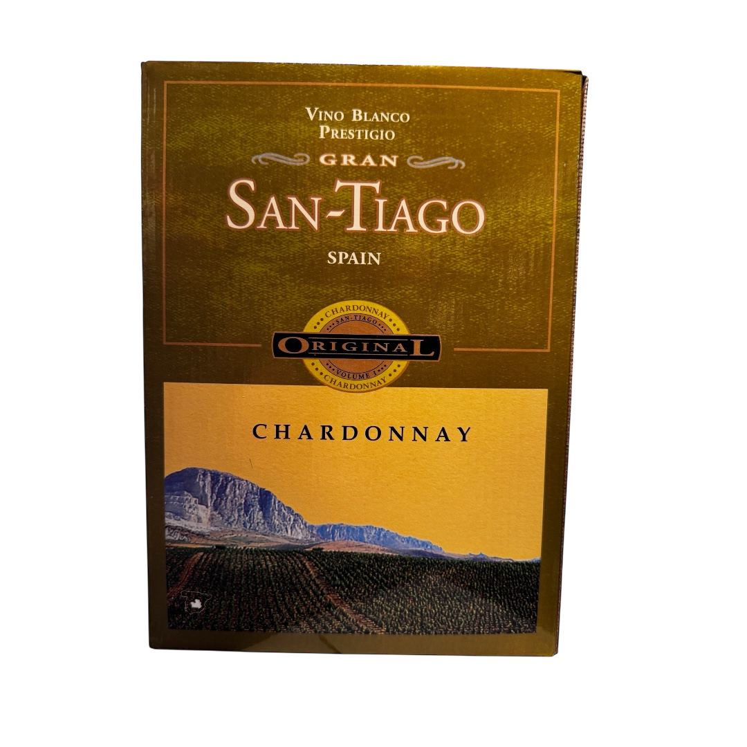 San Tiago spansk Chardonnay 3 liter