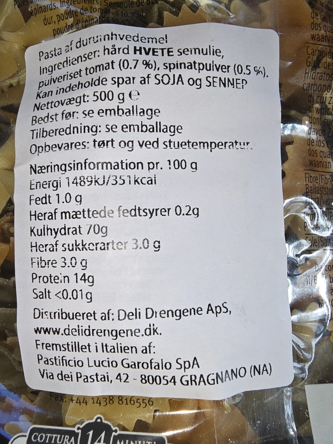 sløjfepasta