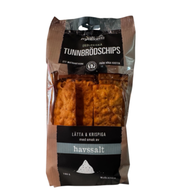 Tunbrødschips lette og sprøde med havsalt 100 g.