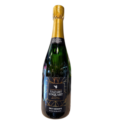 Vazart Coquart Brut Réserve Blanc de Blanc Grand Cru Champagne