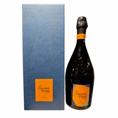 Veuve Clicquet La Grande Dame 2015 i gaveæske